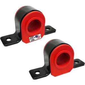 Suspension Dudes 4 PC Front Sway Bar Stabilizer Bracket + Bushing Kit FITS 4WD F-250, F-350, F-450, F-550 1999-2006, K80201 Bushings Made In USA, 32 MM Bar