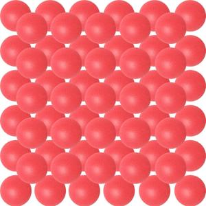 120 Pack Table Tennis Balls 40+mm Assorted Color Plastic Balls Bulk for Games (Red)