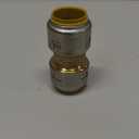 SharkBite Max 3/4 Inch Coupling, Push to Connect Brass Plumbing Fitting, PEX Pipe, Copper, CPVC, PE-RT, HDPE, UR016A