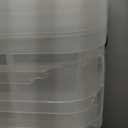 IRIS USA 72 QT Plastic Storage Box with Lid and Latches - 4 Pack - BPA-Free, See-Through Organizing Solution, Durable Nestable Stackable Containers, Secure Pull Handle - Clear