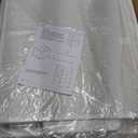 BOLUO Stackable Storage Drawers Closet Organizers and Storage Bins Fabric White 2 Drawer Dresser for Bedroom Office Modern