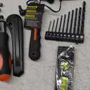 BLACK+DECKER 8V MAX 57-Piece Cordless Drill and Household Tool Kit for Home with Tool Storage Bag (BDCD8PK)
