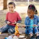 Melissa & Doug Let's Explore Campfire Smores Set with Toy food & Kids Play Kitchen Accessories, Preschool Learning Toys for Girls & Boys 3+
