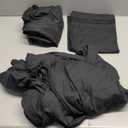 Twin Size 3 Piece Sheet Set - Comfy Breathable & Cooling Bed Sheets Set - Hotel Luxury Bedding for Women, Men, Kids, Teens, Boys & Girls - Deep Pockets, Ultra-Soft and Wrinkle Free - Oeko-Tex - Black