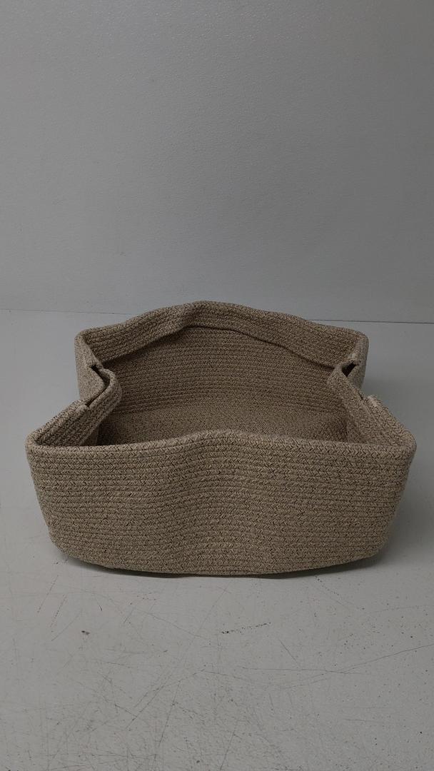 Storage Basket Beige 19x13x7.5