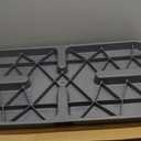 Mini Split Pad for Condenser: Ground Base for Air Conditioner Outdoor Condenser Units, Plastic Equipment Pad for Ductless Minisplit Heat Pump Systems HAVC, Gray, 34.6" x 18.1" x 2"