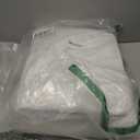 GORILLA GRIP Thick Memory Foam Bath Rugs, Soft Absorbent Velvet Bathroom Mats, Durable Dots on Underside, Machine Washable Bathmat, Carpet Rug Room Decor for Shower Floor, 48x24 Mat, White