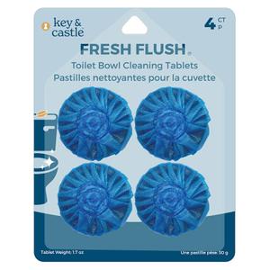 Fresh Flush Tiolet Bowl Cleaning Tablets 4Ct