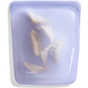 Stasher Premium Silicone Reusable Food Storage Half Gallon Bag, Lavender, Microwave, Sous Vide, Dishwasher, Oven and Freezer Safe, BPA Free, Leak-free, Eco-friendly, 64 Oz