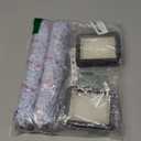 Brush Filter Replacement for Bissell CrossWave Floor and Area Rug Cleaner 3888A 2306A 1785 Serie, 2 Multi Surface Brush 1868 + 2 Filter 1866, Compare to Part 1608683,160-8683,1608684 (Blue 2 pack)