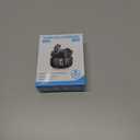 Studio-Quality Wireless Ear Buds with Deep Bass & Enhanced Audio Clarity, Bluetooth 5.4, 10-Year Lifespan Earbuds, ENC Noise Cancelling Calls, Secure Fit Memory Foam Tips, IPX6 Waterproof (Black)