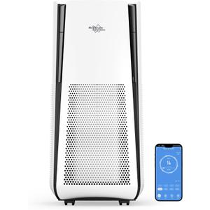 Membrane Solutions Air Purifiers for Home Large Room up to 3027 Ft in 1 Hr With Smart WiFi & Alexa, ECO &AUTO Mode, 21dB Quiet Air Cleaner Removes Pet Dander Odors Mold Allergies Dust Pollen, MS601