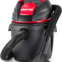 Shop-Vac 9303511 2.5 Gallon Wet Dry Vacuum, 2.5 Peak HP, 1.25 Inch Diameter x 4 Foot Hose, 12 Ft Cord Length, Wall Mounted, Includes Filters, Ideal for Jobsite, Garage, Car & Workshop