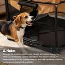 LOOBANI Foldable Dog Playpen for Small Dogs- Indoor/Outdoor Puppy Playpen with Removable Washable Fabric Enclosure, Sturdy Steel Frame & 690D Oxford Cloth,Portable Crate for Puppies & Cats,32"x24"x22"