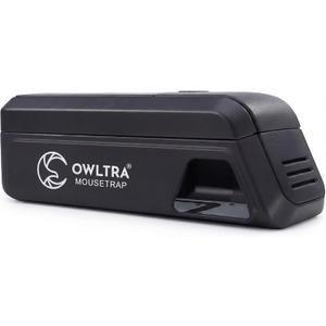 OWLTRA Indoor Electric Mouse Trap, Instant Eliminate Rodent Zapper with Pet Safe Trigger, Black, Small (1 Pack)