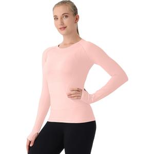 MathCat Seamless Workout Shirts for Women Long Sleeve Yoga Running Shirt Breathable Athletic Tops Slim Fit, Size XS MathCat Seamless Workout Shirts for Women Long Sleeve Yoga Running Shirt Breathable Athletic Tops Slim Fit, Size XS