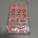 15 Cavity Valentine Silicone Mold Love Heart Candy Molds for Chocolate Cupcake Topper Decorating
