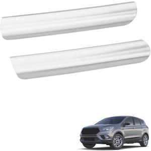 Front Interior Armrest Pull Door Handle Grab Trim Molding Fit for Ford Escape 2013-2019 Replace CJ5Z7822621BA CJ5Z7822620AA Grab Trim Molding Silver