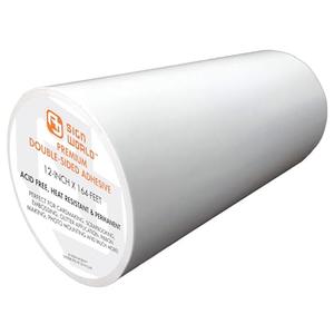 AJ Sign World Best 12" Ultra-Thin Permanent Double-Sided Tape for Arts, Crafts, Die Cutting, Photography, Scrapbooking, Tear-by-Hand, Documents, All Purpose (12-Inch by 55 Yards)