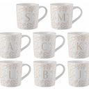 Parker Lane Coffee Mug Set, Letter C & L, And  Paper Mate Flair Felt Tip Pens | Medium Tip (0.7mm) | Mixed Retro Colours | Marker Pens for Kids and Adults to Colour in Journals and More | Pack of 10