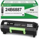 24B6887 Toner Cartridge High Yield Compatible with Lexmark 24B6887 Black Toner Cartridge Replacement for Lexmark 24B6887 M3250 XM3250 Printer