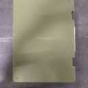 Foam Name Badge Holder with Case (Holds 48 Badges) Tray ID Badge Organizer Clear Tag Holders for Desk Office School (Army Green)