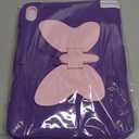 VOFUOE for iPad 10th Generation Case for Kids Girls 2022 10.9 Inch for iPad A16 Case 11th Generation 2025 with Screen Protector Shoulder Strap Butterfly Wings Stand Pencil Holder Rugged Cover-Purple