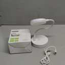 Small Battery Powered Desk Lamp,Wireless Portable Reading & Office Lamp,400LM Rechargeable LED Light,3 Colors (White/Warm White/Warm),360Gooseneck Hose,Adjustable brightness,20 LED for Bedroom & Desk (1 Pack)