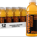 vitaminwater Essential Orange-Orange, Flavored Water Beverage, 20 fl oz Bottles, 12 Pack , Exp. Date 01/12/26