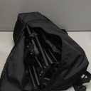 Wildhiker Portable Compact Folding Camping Chairs  Lightweight High Back with Pillow, Deep Recline, ArmPads, Side Pockets-for Motorcycle, RV, Backpacking, Travel, Festival  Black