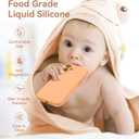 AOTESIER Magnetic for iPhone 16 Plus Case, [Compatible with MagSafe][Camera Protection], Food Grade Silicone Phone Case with [2 Screen Protectors], Anti-Scratch Protective Lining, Peach