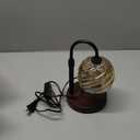 Candle Warmer Lamp with Timer Dimmer, Electric Candle Warmer with Adjustable Height for New Home Decor, Birthday Gifts for Women Men Mom, Wax Melter for All Jar Sizes, 2Bulbs,Black