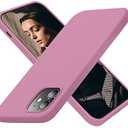 Cordking Designed for iPhone 12 Case, Designed for iPhone 12 Pro Case, Silicone Shockproof Phone Case with [Soft Anti-Scratch Microfiber Lining] 6.1 inch, Lilac Purple