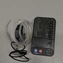 Live Bait Aerator,Ultra-Long Battery Life,Rechargeable Aquarium Air Pump 4w/64GPH(4000mAh Dual Hole) IPX4 Magnetic Charging Design,Suitable for Fishing Enthusiasts,with Hose and Stone