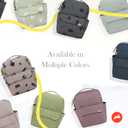 RED ROVR Mini Roo Lightweight Backpack | 6 pockets for everyday essentials (Charcoal Doodle)