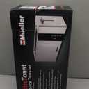 Mueller UltraToast Full Stainless Steel Toaster 2 Slice, Long Extra-Wide Slots with Removable Tray, Cancel/Defrost/Reheat Functions, 6 Browning Levels with LED Display, Housewarming Gifts New Home