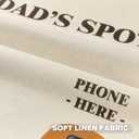 FUTEI Dad'Spot Throw Pillow Covers 18x18 Inch Set of 1 Christmas Holiday Home Decor for Couch Bed Living Room