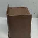Bed Risers, Furniture Bed Risers 8 inch Heavy Duty L Shaped Table Leg Extension Risers, Elephant Feet Chair Sofa Couches Desk Risers, Set of 4, Brown