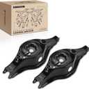 A-Premium 2 x Rear Rearward Lower Control Arm, with Bushing, Compatible with Nissan Pathfinder 2013-2020/2022-2023 & Infiniti QX60 2014-2020/2022-2023, JX35 2013