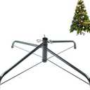 MNKXL 24 Inch Christmas Tree Stand for 4 to 10ft Christmas Trees,fits 1.3 inch Pole,Folding Christmas Tree Stand