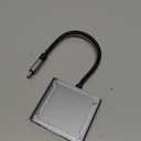 USB C to DisplayPort Multiport Adapter Dock, BolAAzuL 3-in-1 Type C Hub with 1xDP 1.4 + 1xUSB 2.0 + 1xPD Charging Port(Type C), 8K 60Hz/ 100W PD/DP ALT Mode Supported for Macboo pro, iPad pro, Monitor