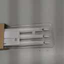 GenSwin Flameless Taper Candles with Remote, White LED Taper Candles Battery Operated, Real Wax Flameless Candlesticks with 3D Wick for Home Party Decor(Set of 3, 0.78 x 9.84)