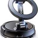 Car Phone Holder for Magsafe [78+LBS Strongest Suction & 2400gf Strongest Magnetic] 360 Adjustable Car Phone Mount, Phone Holders for Your Car for iPhone 16 Pro Max 15 14 13 12 Plus (Carbon Fiber)