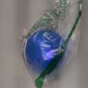 Blinkee 4 Inch LED Super Bounce Ball Blue, Plastic