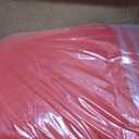 Lakluse 10 Pack Red Round Spandex Tablecloths for 60in Tables, 120 Inch Stretch Fitted Table Skirts, Wrinkle-Free Washable Polyester Covers for Wedding, Banquet & Party