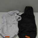 2 Pack Dog Hoodie Warm Hood Dog Sweater Cold Weather Small Dogs Sweatshirt Comfort Pet Clothes for Small Medium Dogs with Pockets Cats Chihuahua Clothes for Male Female Girl Boy Sporty Daily Wears XL