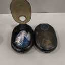 WOPET Automatic Pet Feeder for Cats & Small Dogs, Wet & Dry Food, 48H Timer with Ice Pack, Dishwasher Safe Tray, 1.5 Cup Portion Control, Black