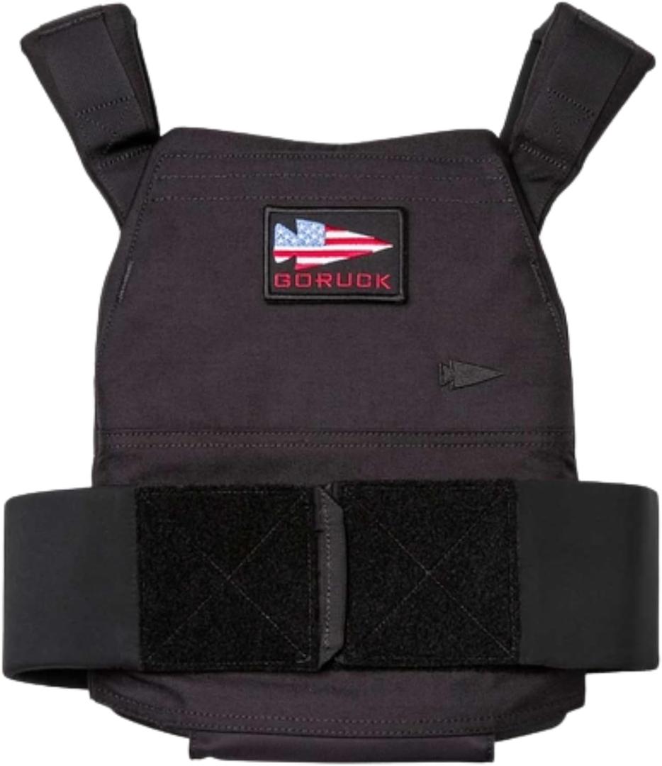 GORUCK Rucking Weighted Vest for Men and Women - Ergonomic Design for Walking, Running, and Weight Loss Training - Adjustable Weighted Vest with Strorage Pocket, L/XL
