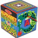 Melissa & Doug Alphabet Nesting and Stacking Blocks
