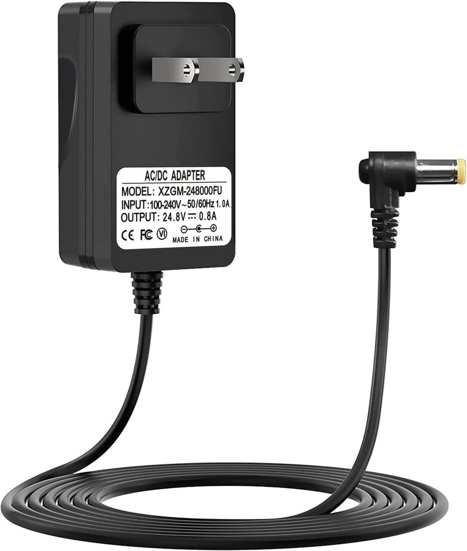 24.8V Cordless Vacuum Charger Replacement for Shark Rocket Pro DK33-248080H-U IX141 IX140 IZ140 IZ142 IX142 Z162H IX160 IZ160 IZ163H IZ362H IZ363H IZ140C UZ145 IZ141C IZ162HC XBCHGX140 XSBT620 Series